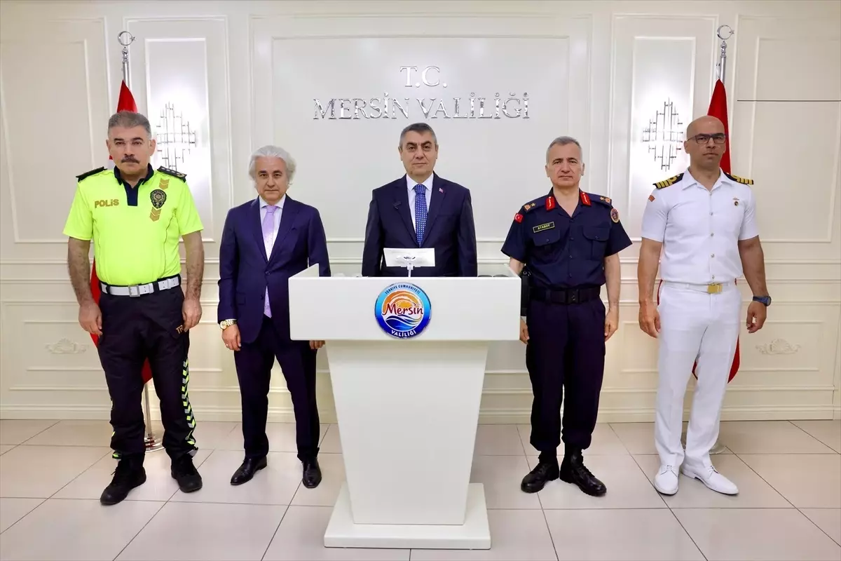 Mersin’de Asayiş Çalışmaları Değerlendirildi
