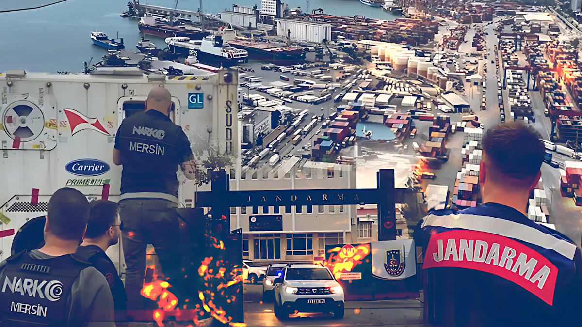 Mersin’de uyuşturucu operasyonu