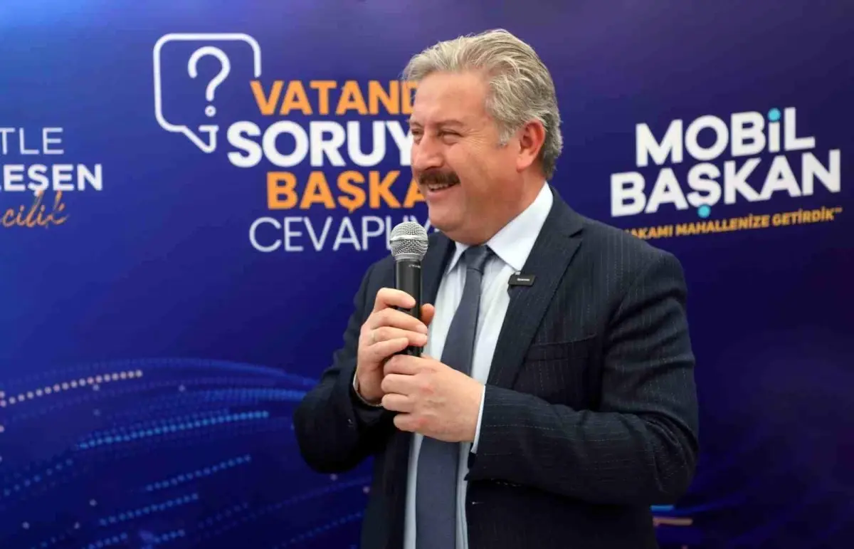 Mobil Başkan Uygulaması ile Esentepe Mahallesinde Vatandaşlarla Buluşma