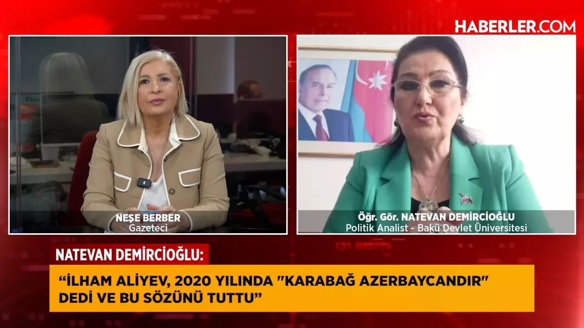 Natevan Demircioğlu: Karabağ Azerbaycan’dır sözü tutuldu, mutlak zafer kazanıldı