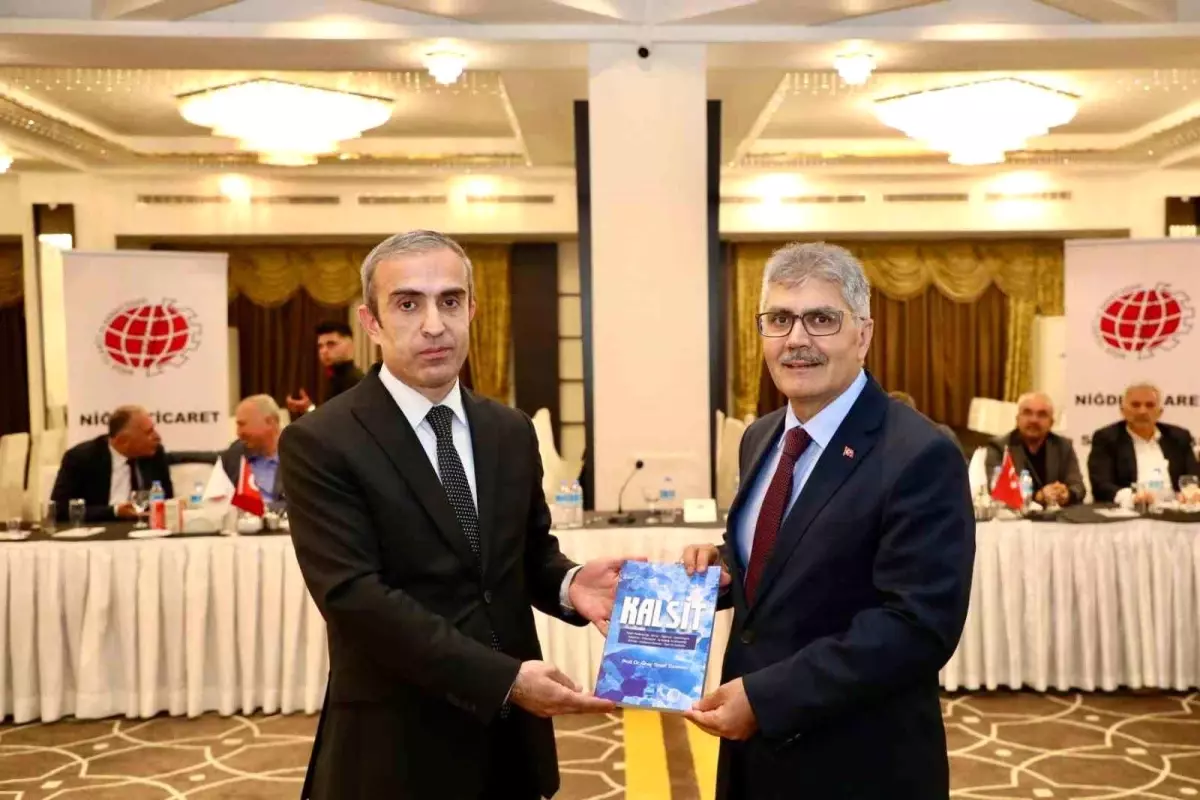 Niğde’de Kalsit Sektörü Toplantısı