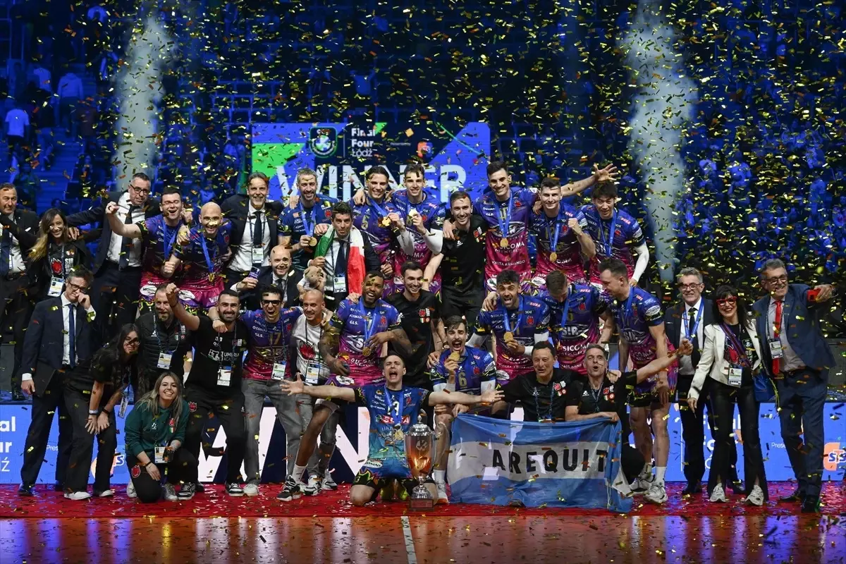 Perugia, CEV Erkekler Şampiyonu