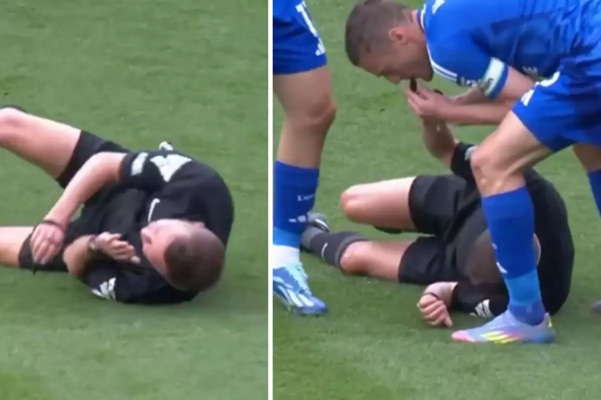 Premier Lig’de görülmemiş olay! Vardy, hakemin düdüğünü çaldı