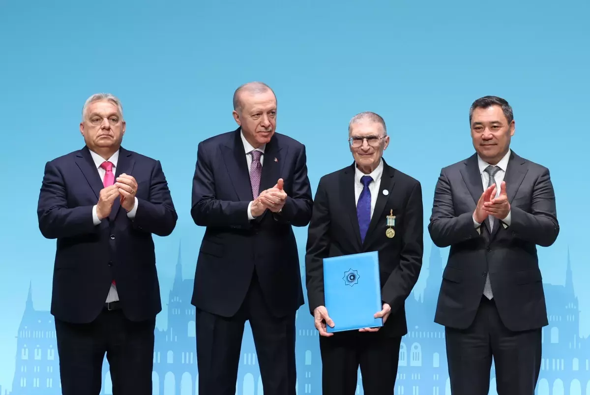 Prof. Dr. Aziz Sancar’a ‘Ali Şir Nevai Uluslararası Ödülü’ takdim edildi