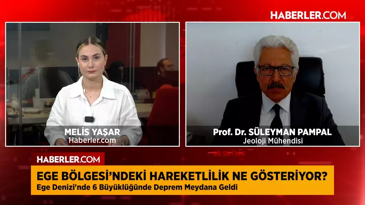 Prof. Dr. Süleyman Pampal: Ege’deki depremler ve volkanizma birbiriyle ilişkili