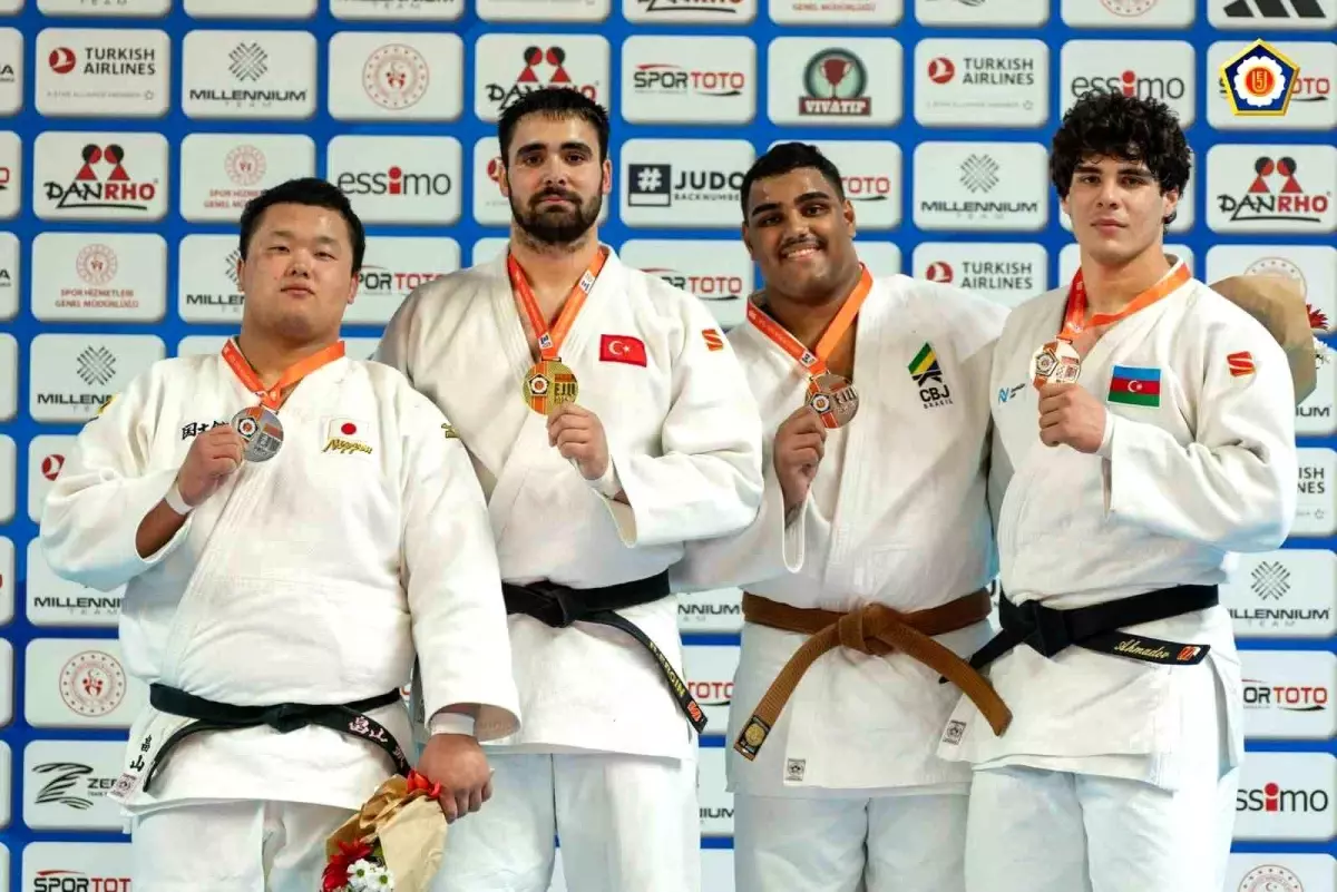 Recep Ergin Avrupa Judo Şampiyonu Oldu
