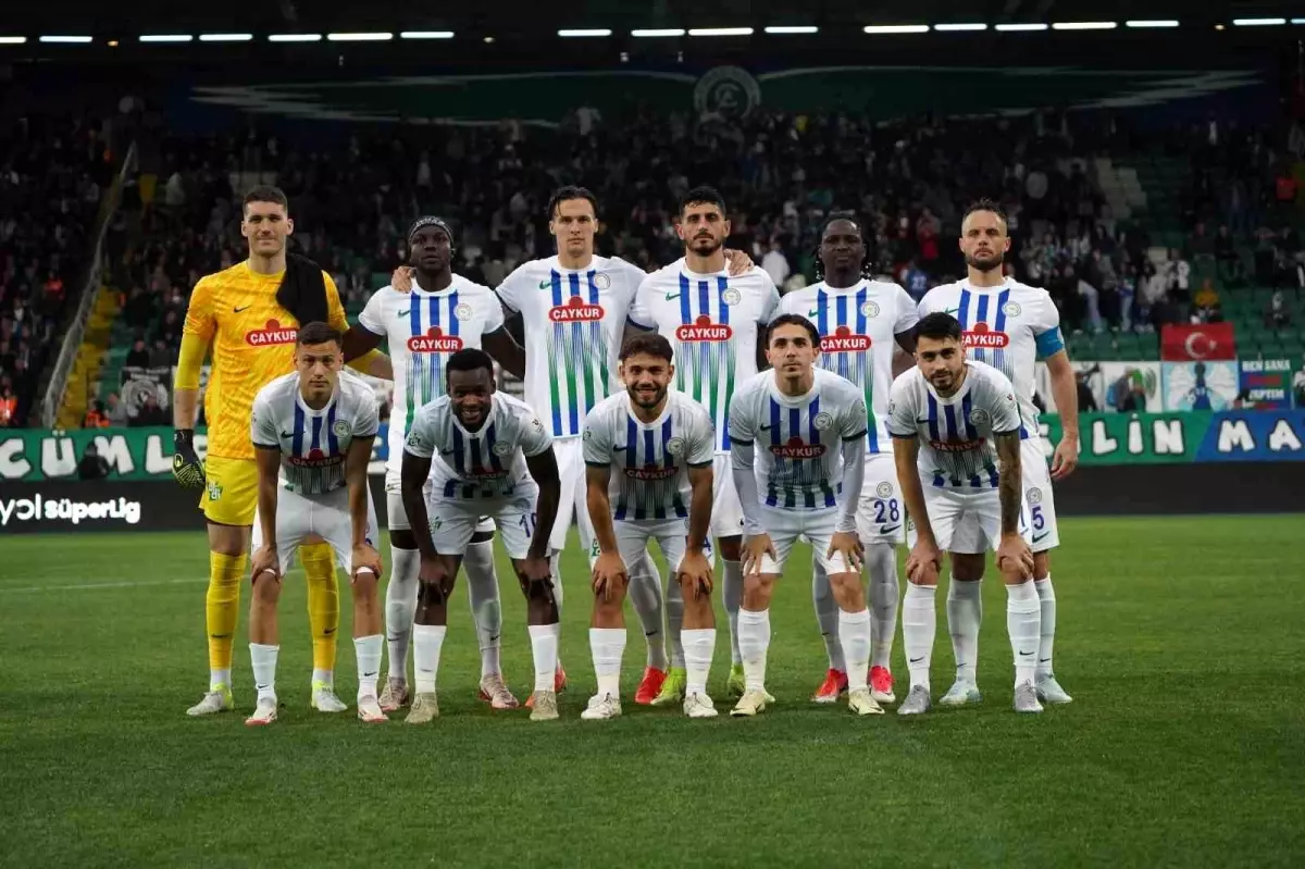 Rizespor ve Göztepe 2-2 Beraberliğinde İlk Yarısı