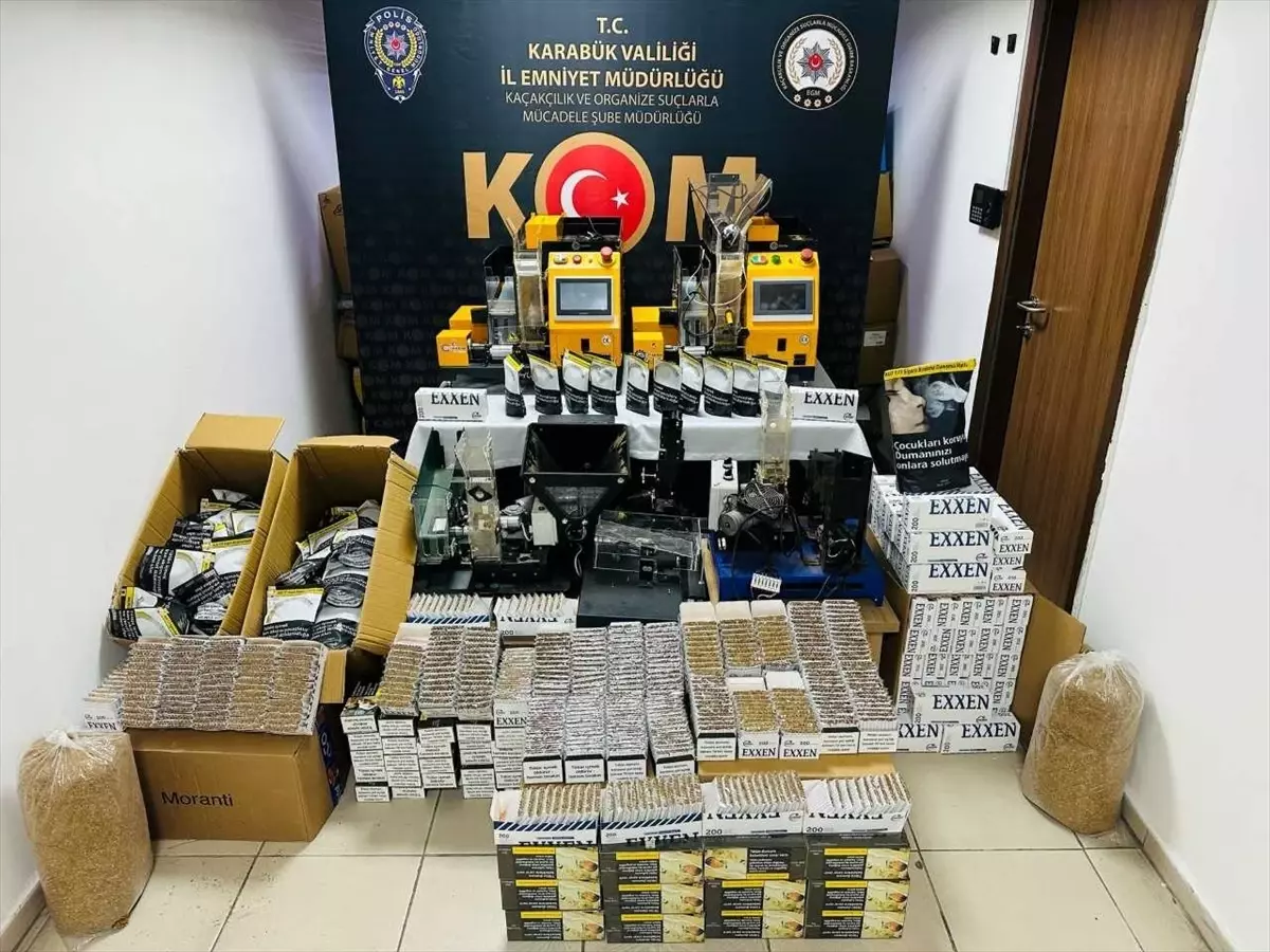 Safranbolu’da Kaçakçılık Operasyonu