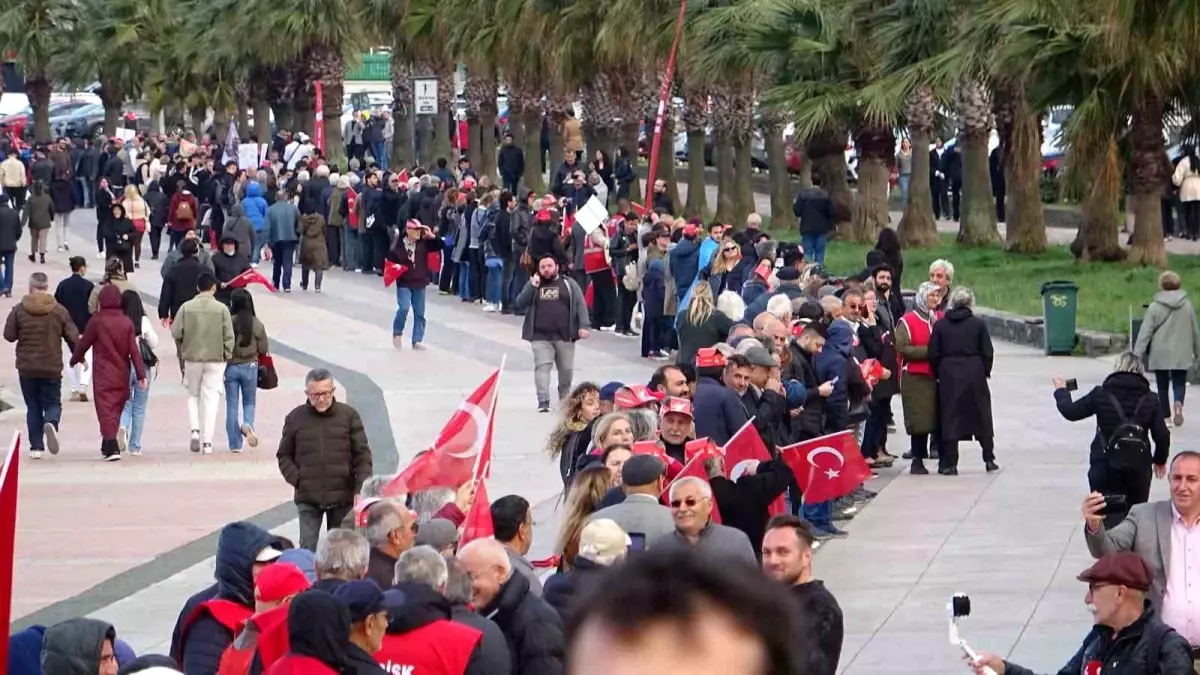 Samsun’da ‘Adalet Zinciri’ Etkinliği Düzenlendi
