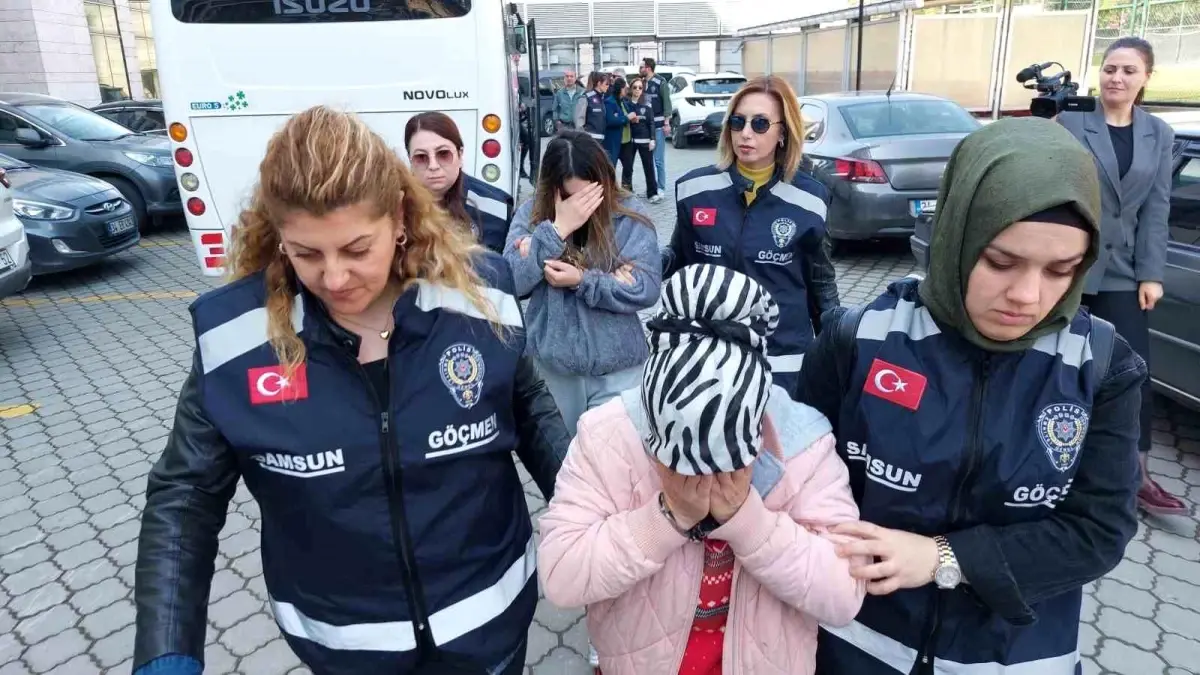 Samsun’da Masaj Salonu Operasyonu
