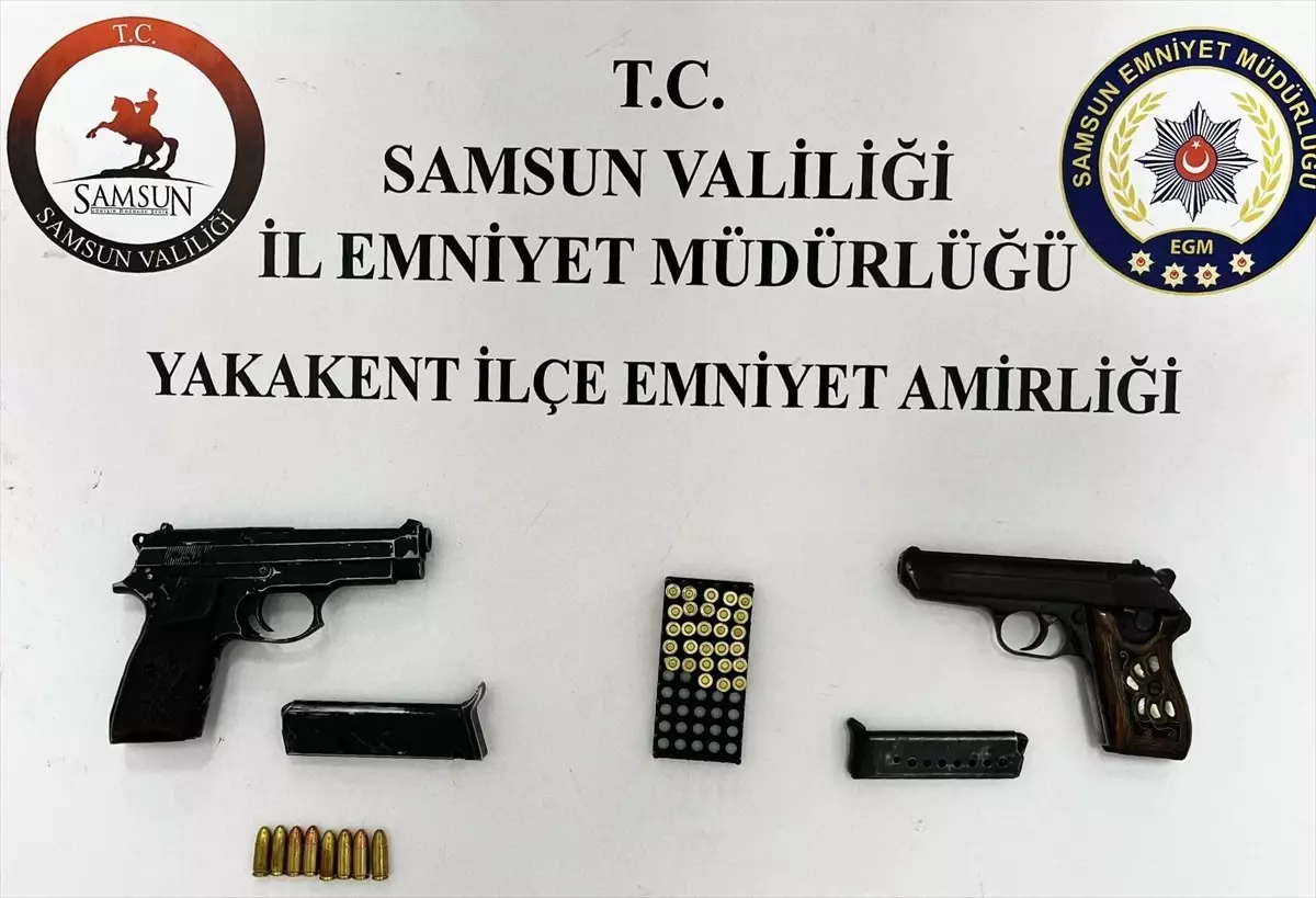 Samsun’da Silah Kaçakçılığına Operasyon