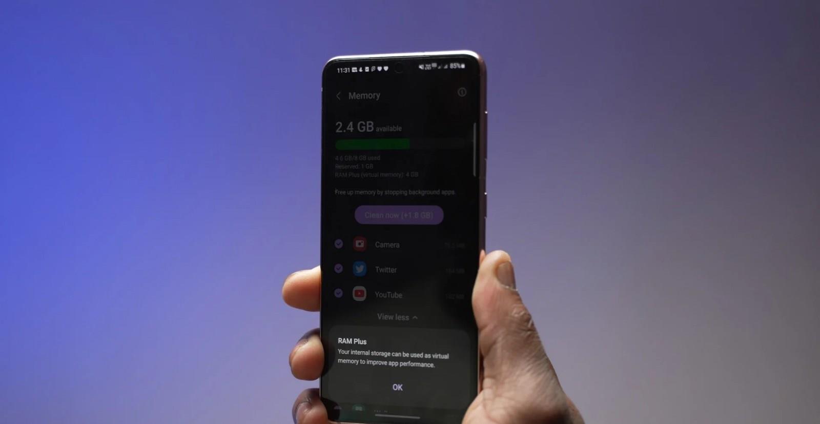 Samsung RAM Plus sınırı One UI 8 ile 12 GB’a yükseliyor