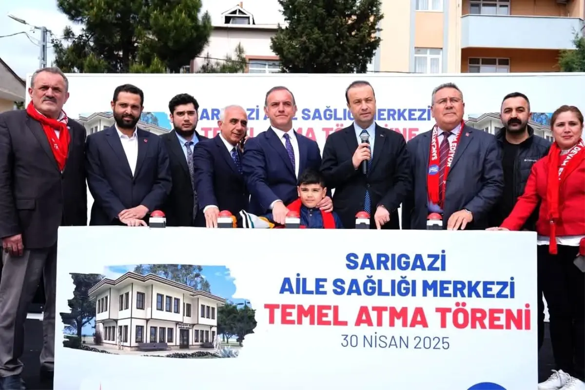 Sancaktepe’de Aile Sağlığı Merkezi’nin Temeli Atıldı