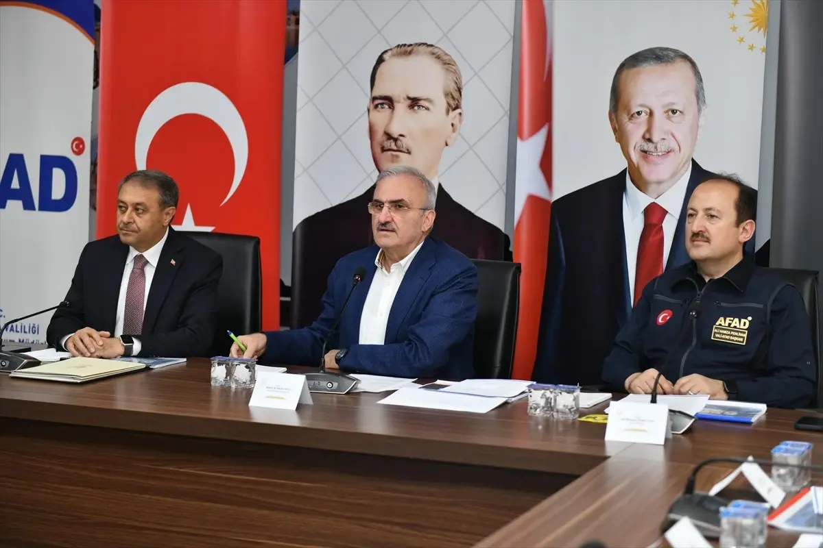 Şanlıurfa’da AFAD Toplantısı Yapıldı