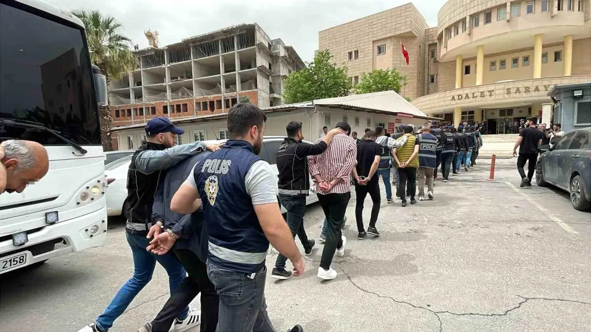 Şanlıurfa’da ‘Change’ Operasyonu: 15 Gözaltı