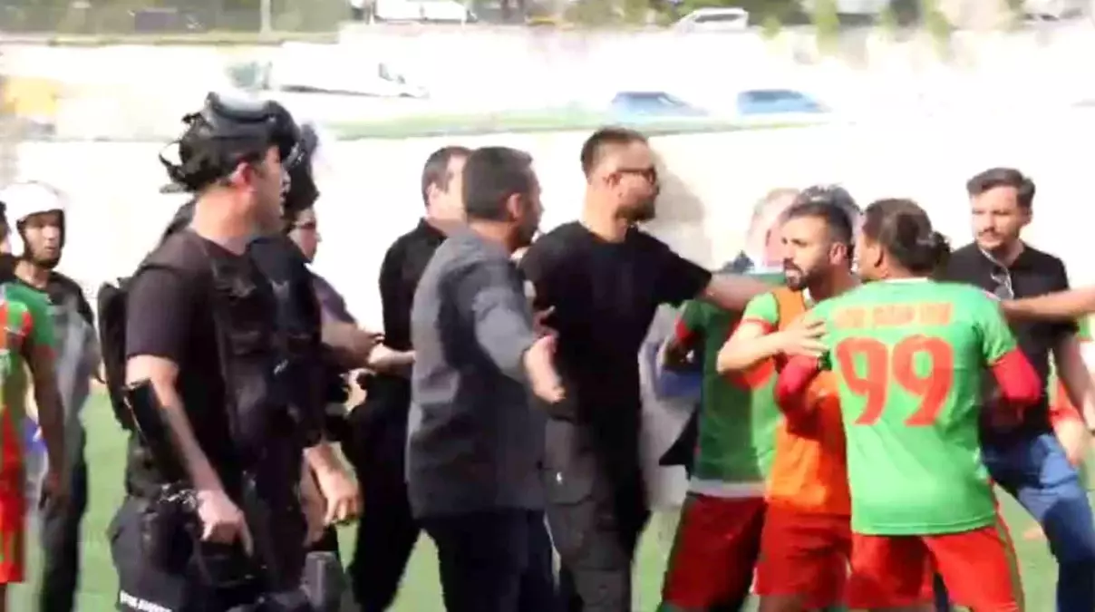 Şırnak’ta Futbol Maçında Skandal