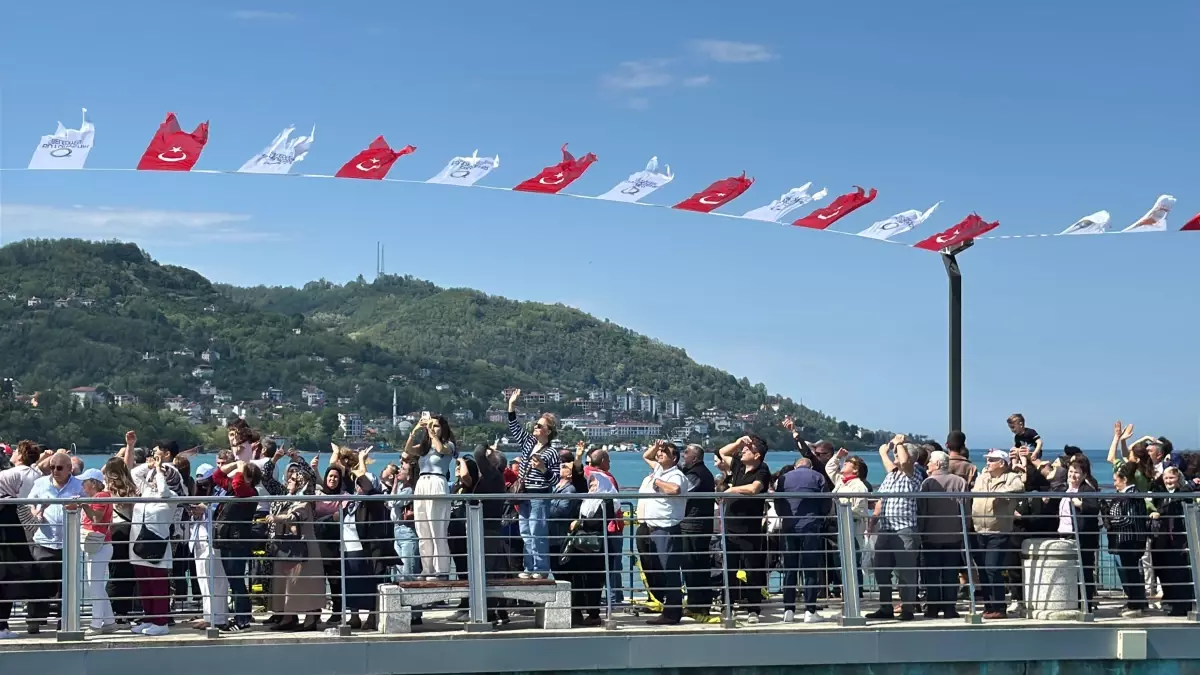 SoloTürk Ordu’da Gösteri Uçuşu Gerçekleştirdi