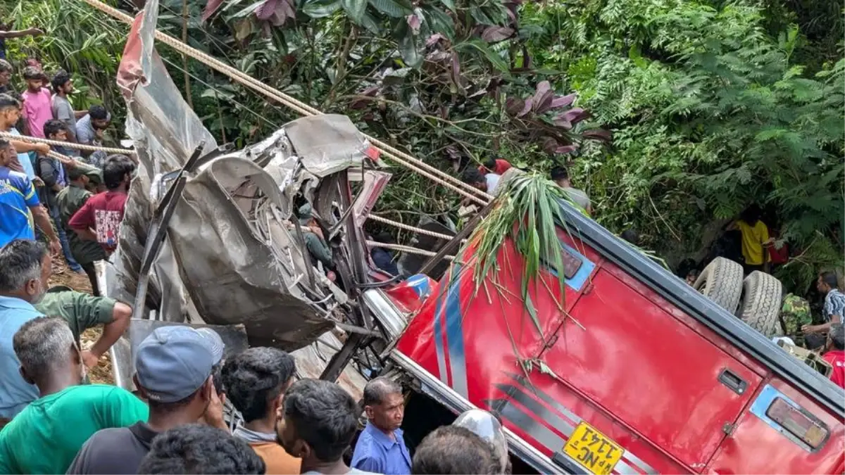 Sri Lanka’da Kazada 20 Ölü
