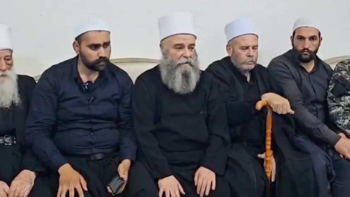 Suriye’deki Dürzi toplumunun liderleri: Bölünmeyi reddediyoruz