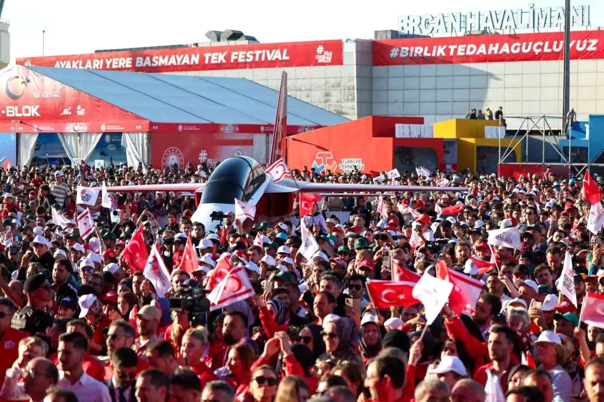 TBMM Başkanı Kurtulmuş, TEKNOFEST KKTC’de Gençlerle Buluştu