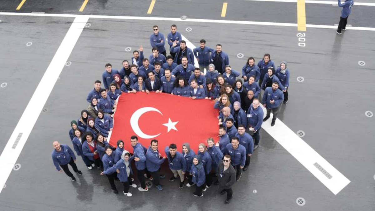 TCG Anadolu ile 81 ilden gençler Samsun’da