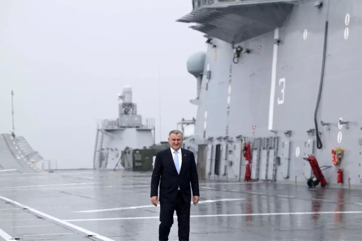 TCG Anadolu, Samsun’a Milli Mücadele Yolculuğu Başlattı