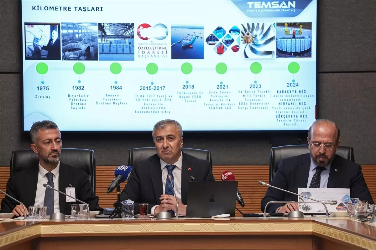 TEMSAN’ın Enerji Üretimi Üzerine Sunumu