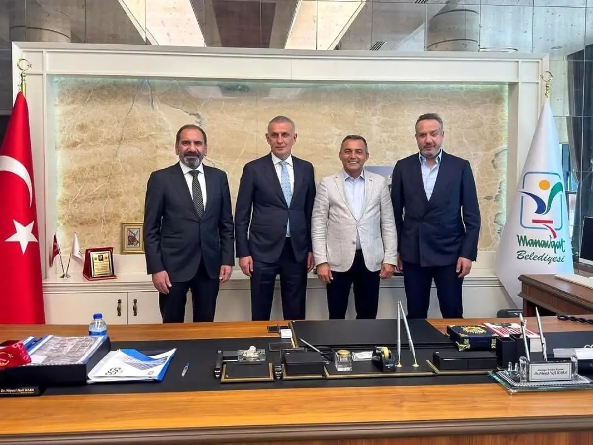 TFF Başkanı İbrahim Hacıosmanoğlu’ndan Manavgat’a Ziyaret