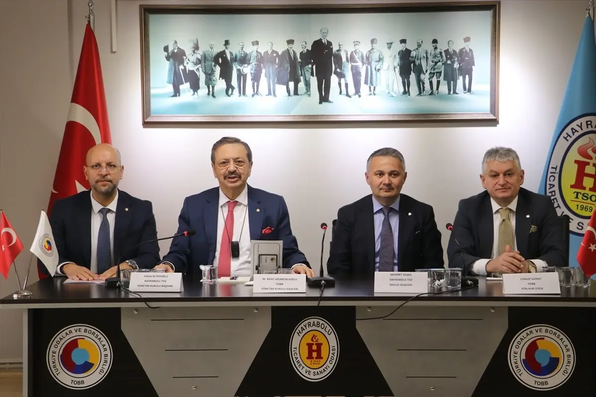 TOBB Başkanı Hisarcıklıoğlu’ndan Kredi Paketi Müjdesi