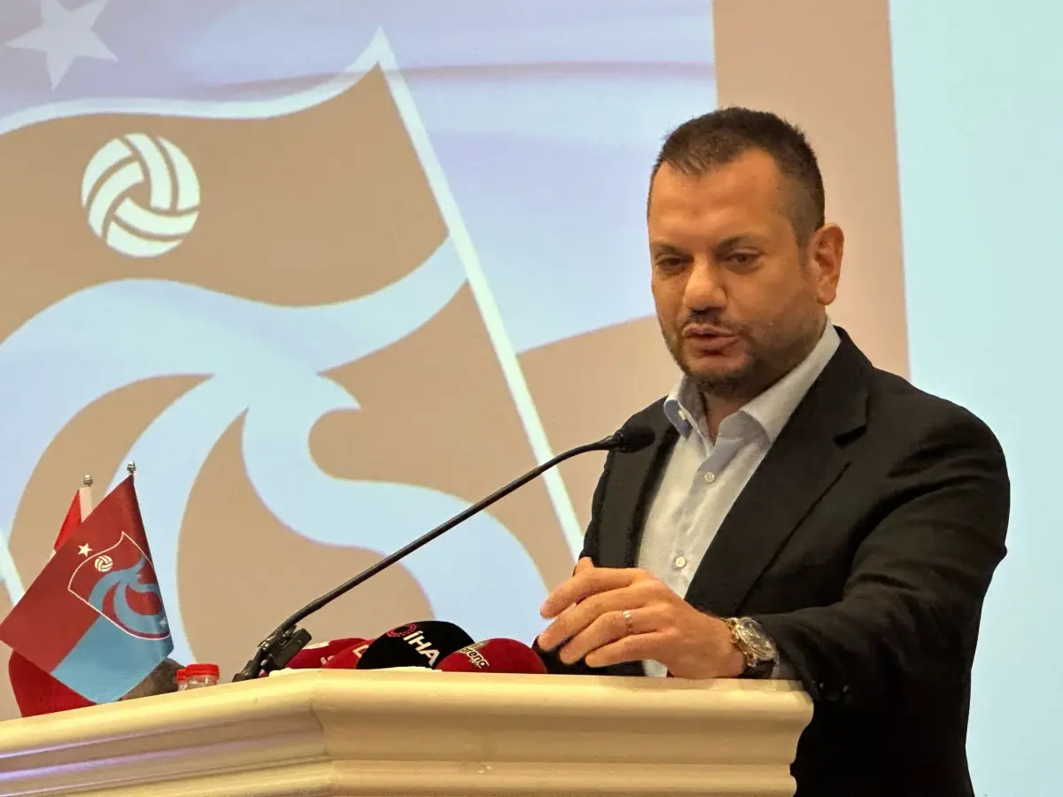 Trabzonspor Genel Kurulu’nda Borç Açıklandı