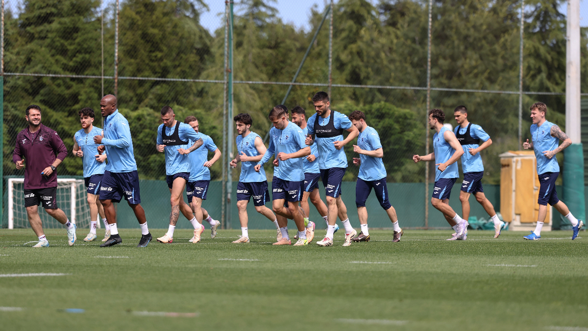 Trabzonspor’da Samsunspor maçı hazırlıkları sürdü