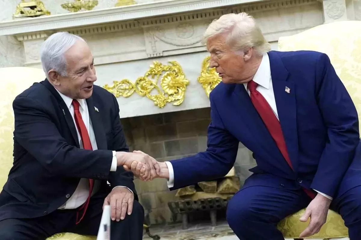 Trump ve Netanyahu’nun Görüşmesi