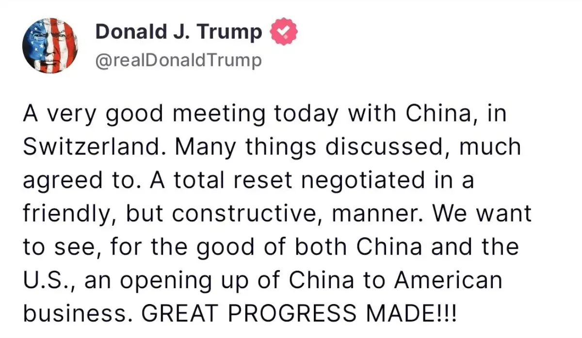Trump’tan Çin ile Ticaret Müzakereleri Açıklaması