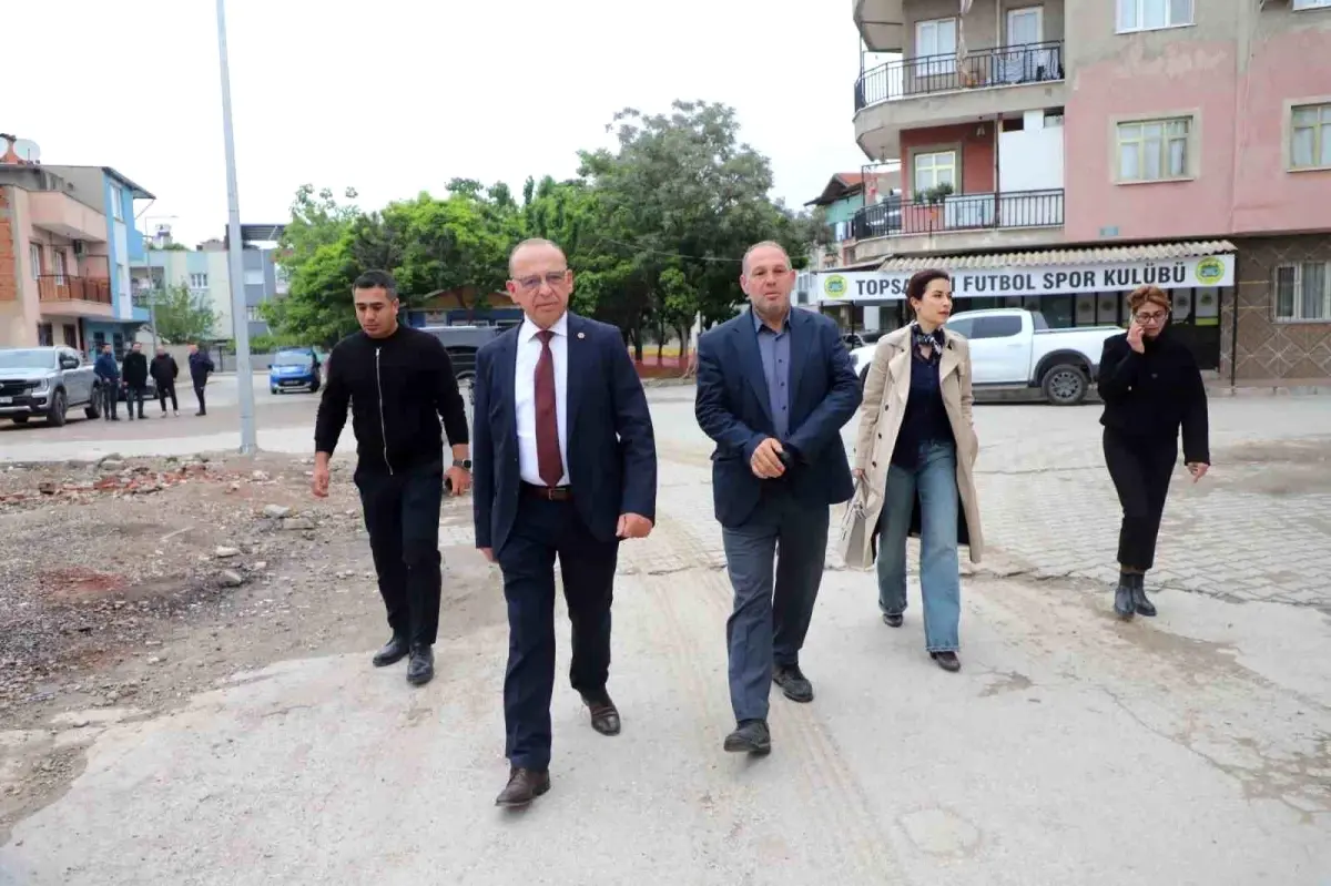 Turgutlu’da Yol Yenileme Çalışmaları Hız Kesmeden Devam Ediyor
