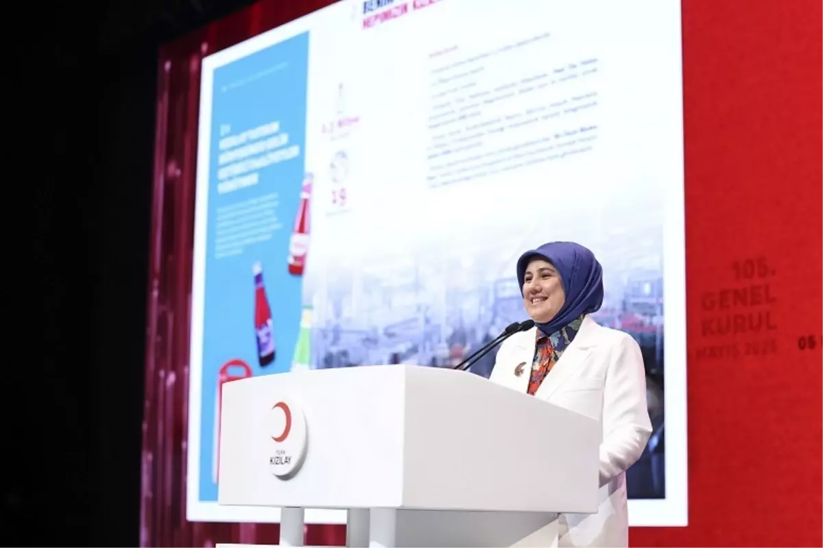 Türk Kızılay’ın 105. Genel Kurulu yapıldı, Prof. Dr. Fatma Meriç Yılmaz yeniden Genel Başkan seçildi