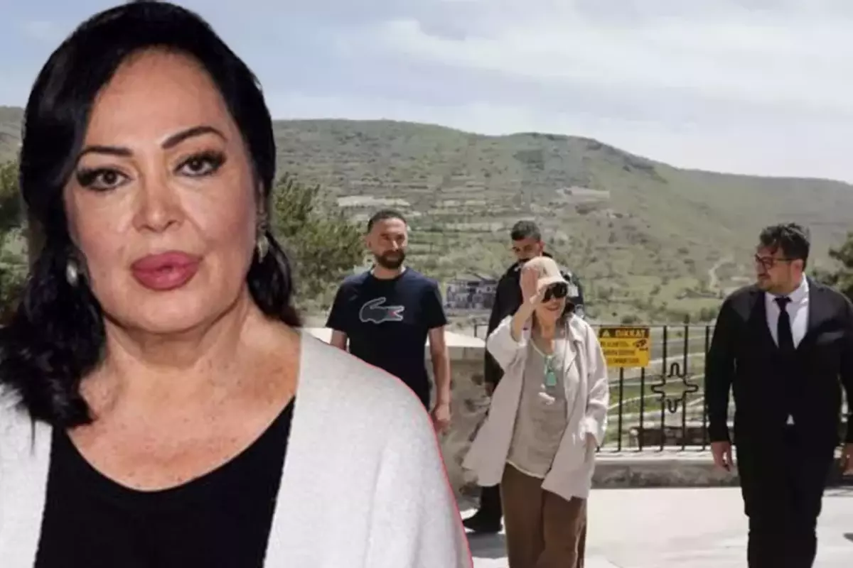 Türkan Şoray, 52 sene sonra Meryem Ana Kilisesi’ni ziyaret etti