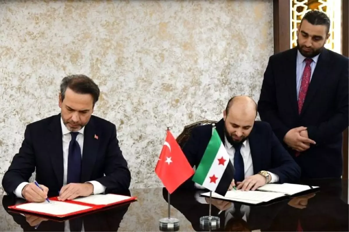 Türkiye-Suriye Enerji İş Birliği Anlaşması