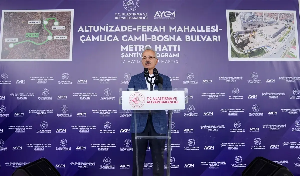 Ulaştırma ve Altyapı Bakanı Uraloğlu: “İstanbul’da 162 kilometrelik raylı sistem hattını hizmete açtık”
