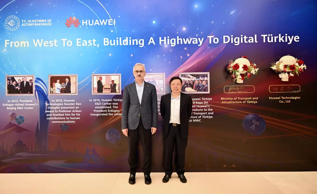 Uraloğlu’ndan Huawei ve ZTE ile İş Birliği Vurgusu