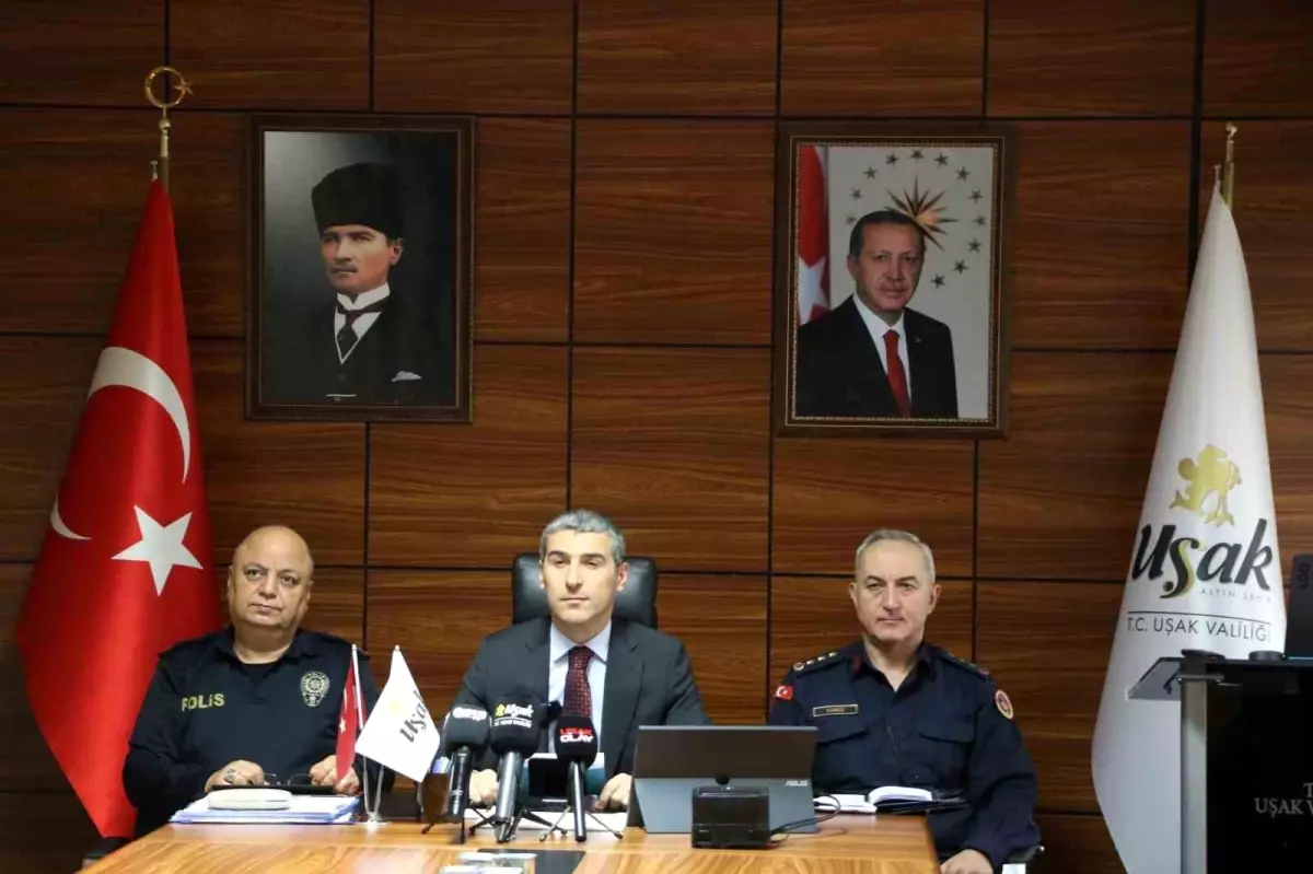 Uşak’ta Asayiş Toplantısı