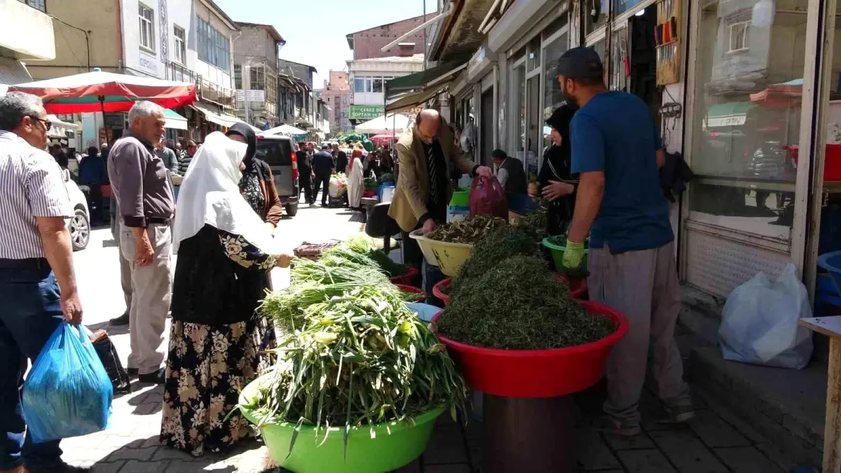Van’da Şifalı Otlar Tezgahlarda