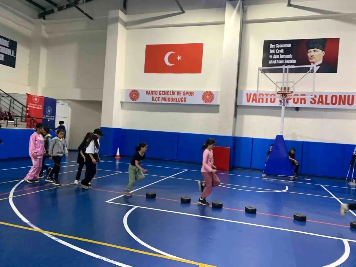 Varto’da Atletizm Kursları Çocuklardan Yoğun İlgi