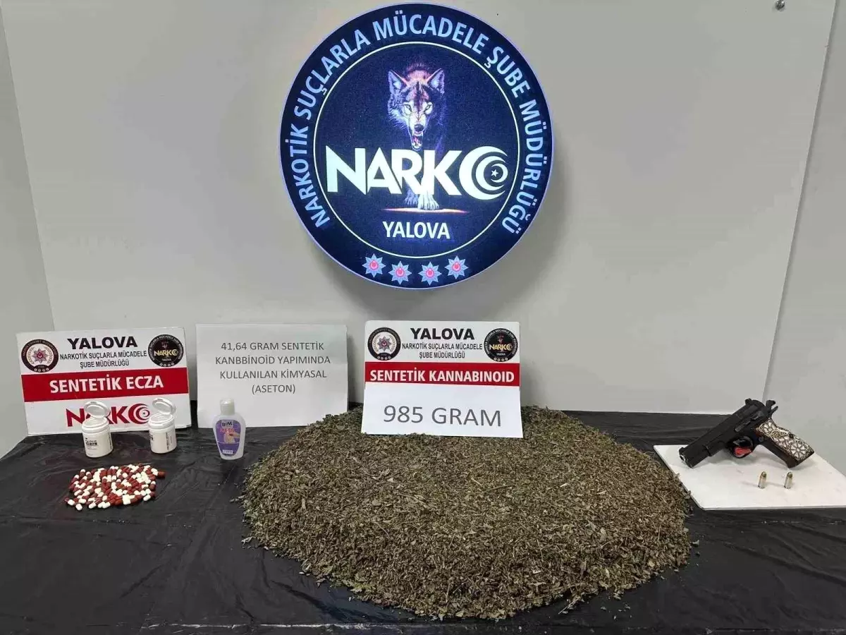 Yalova’da Uyuşturucu Operasyonu: 2 Tutuklama