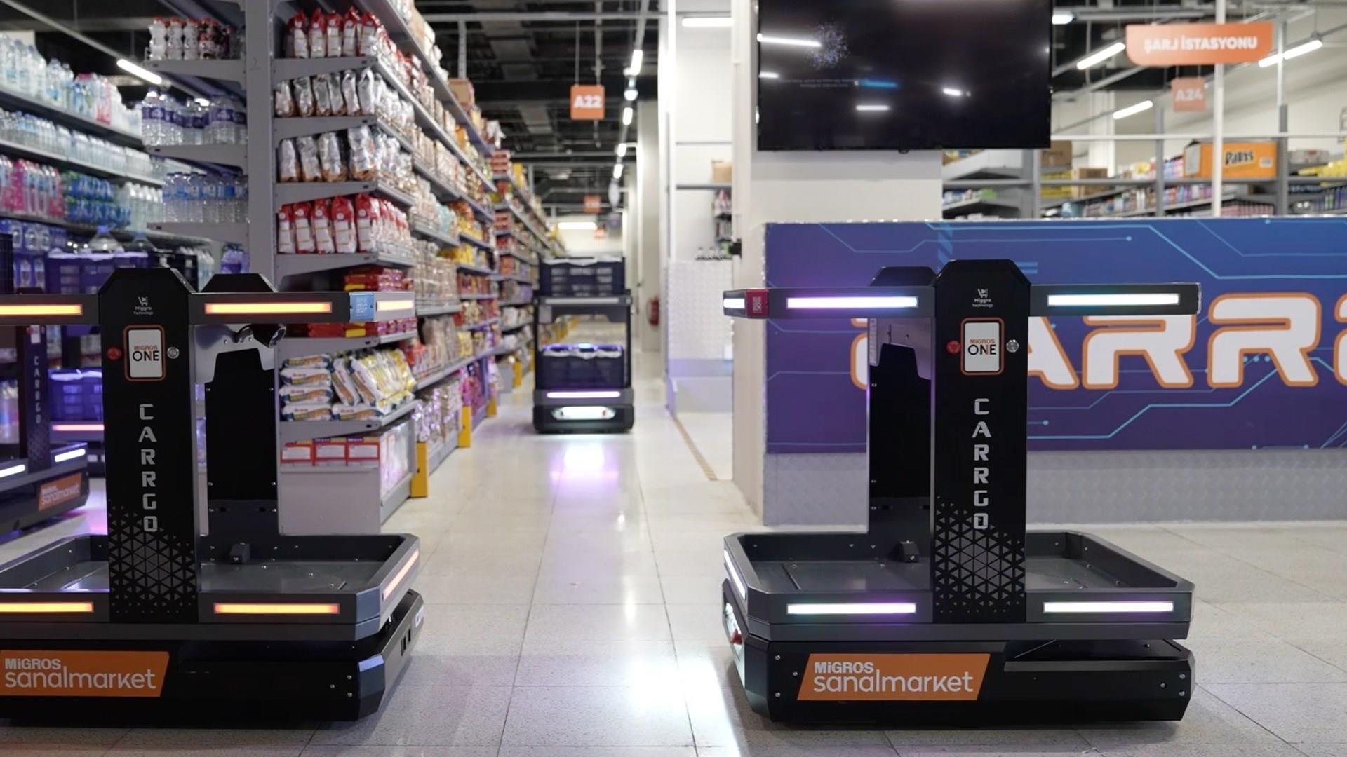 Yerli robotlarla sipariş toplamada yeni dönem!