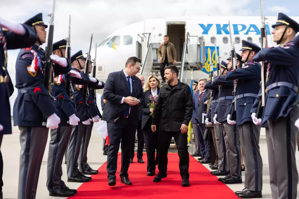 Zelenskiy, Çekya’da Resmi Ziyaret Gerçekleştirdi